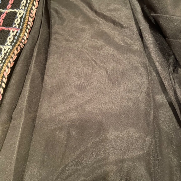 Multicolored Embroidered Tweed Jacket Size S - Picture 7 of 12